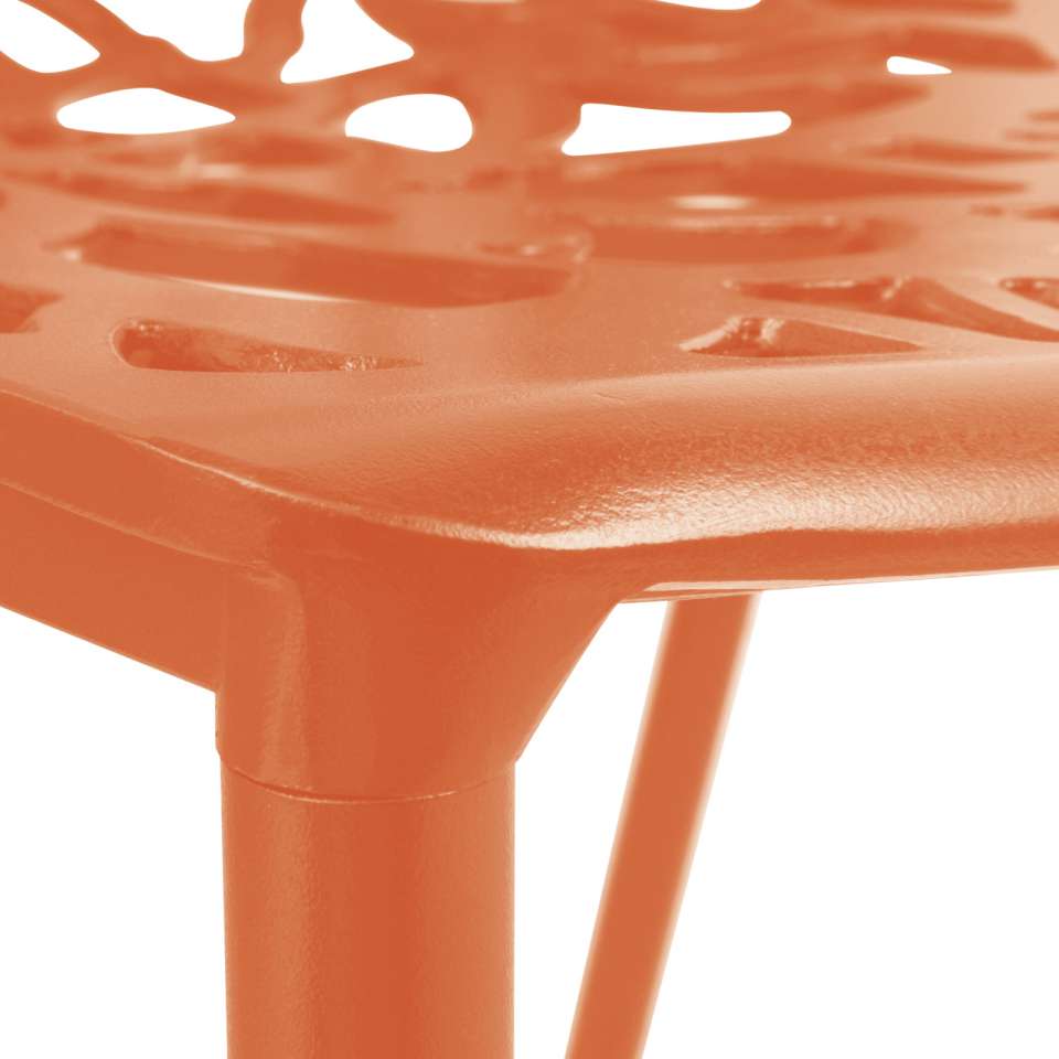 LeisureMod Modern Devon Aluminum Chair, Set of 4 | Dining Chairs | Modishstore - 26
