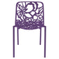 LeisureMod Modern Devon Aluminum Chair, Set of 2 |  | Modishstore - 33