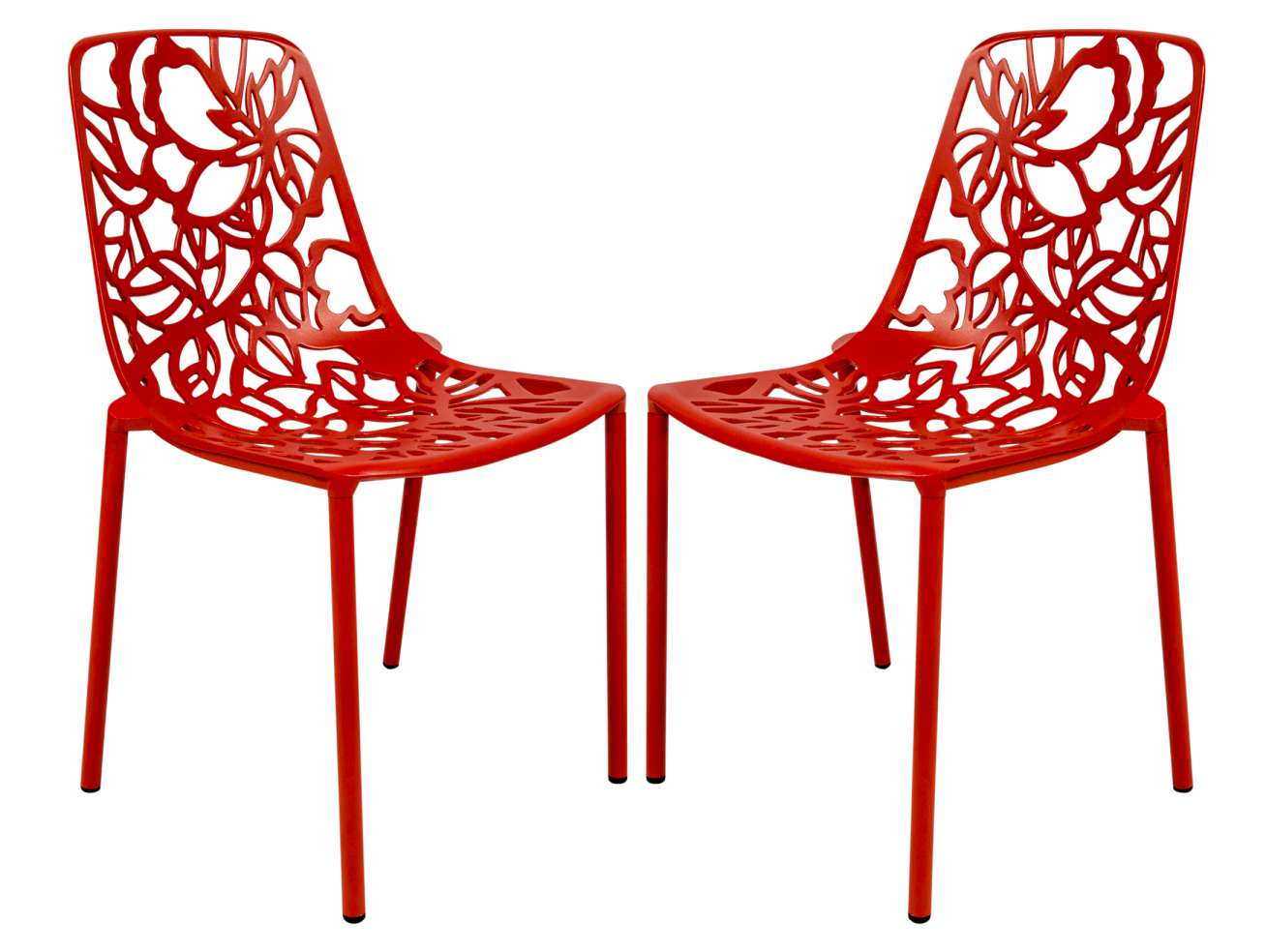 LeisureMod Modern Devon Aluminum Chair, Set of 2 |  | Modishstore - 39