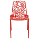 LeisureMod Modern Devon Aluminum Chair, Set of 4 | Dining Chairs | Modishstore - 41