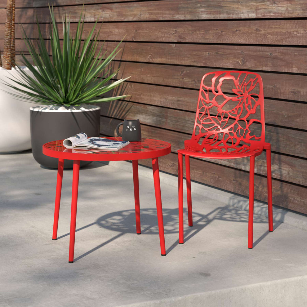 LeisureMod Modern Devon Aluminum Chair | Side Chairs | Modishstore - 29
