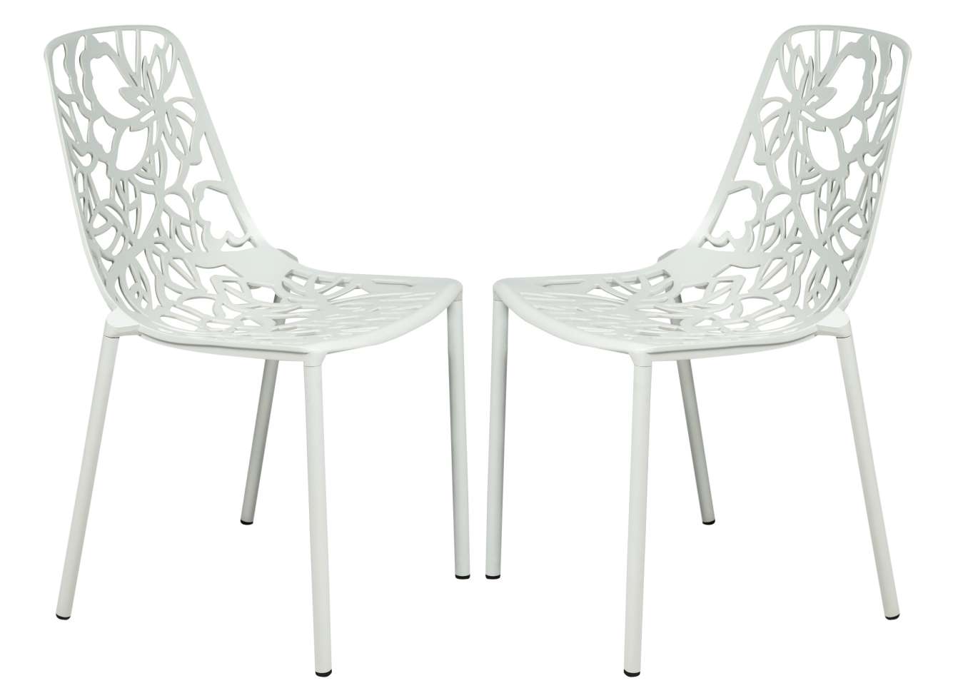 LeisureMod Modern Devon Aluminum Chair, Set of 2 |  | Modishstore - 46