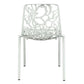 LeisureMod Modern Devon Aluminum Chair, Set of 4 | Dining Chairs | Modishstore - 47
