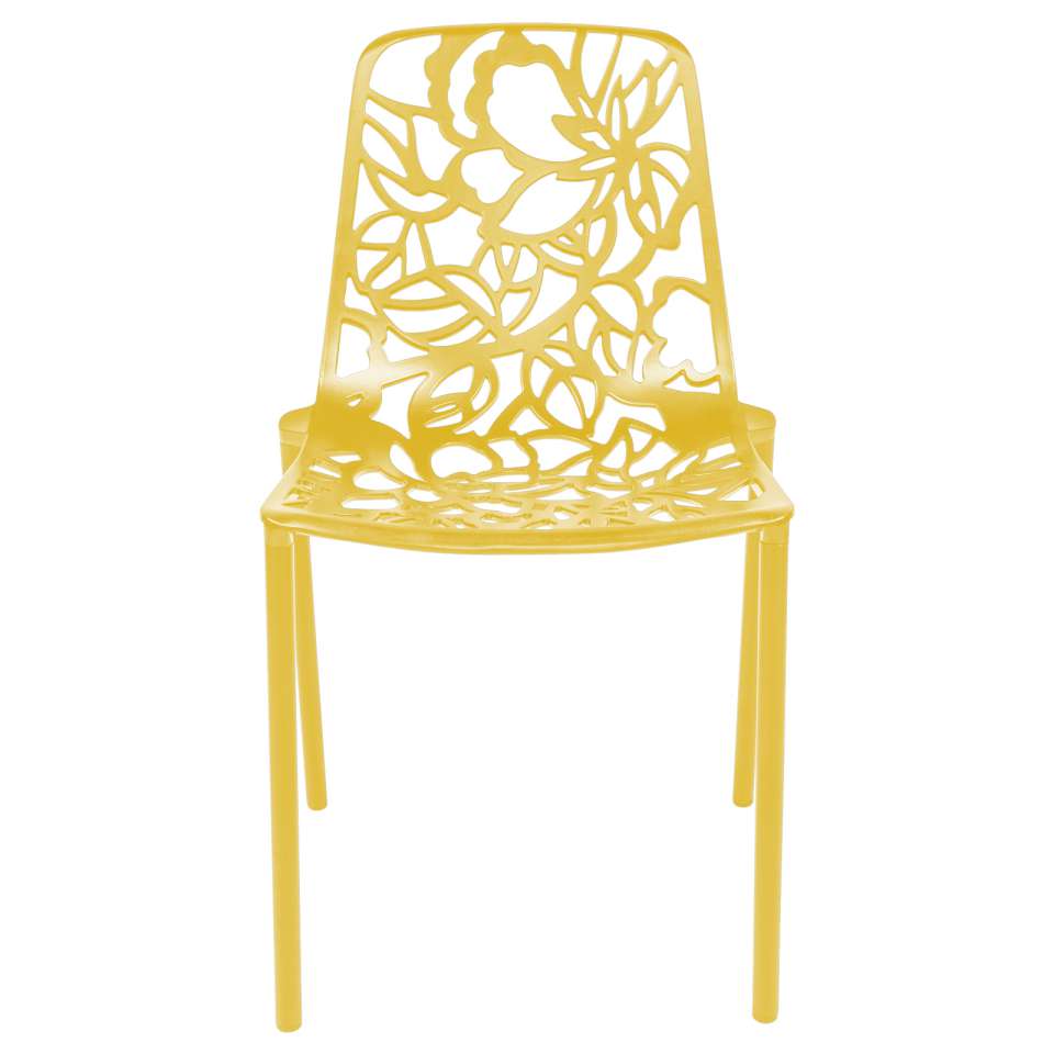 LeisureMod Modern Devon Aluminum Chair, Set of 2 |  | Modishstore - 64