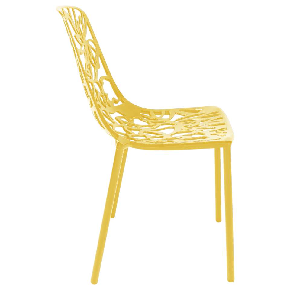 LeisureMod Modern Devon Aluminum Chair, Set of 2 |  | Modishstore - 63