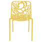 LeisureMod Modern Devon Aluminum Chair, Set of 4 | Dining Chairs | Modishstore - 56