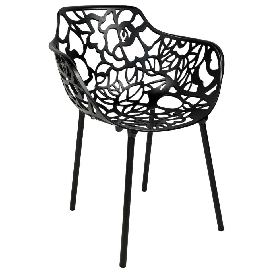 LeisureMod Modern Devon Aluminum Armchair | Outdoor Chairs | Modishstore - 6
