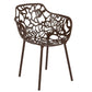 LeisureMod Modern Devon Aluminum Armchair | Outdoor Chairs | Modishstore - 7