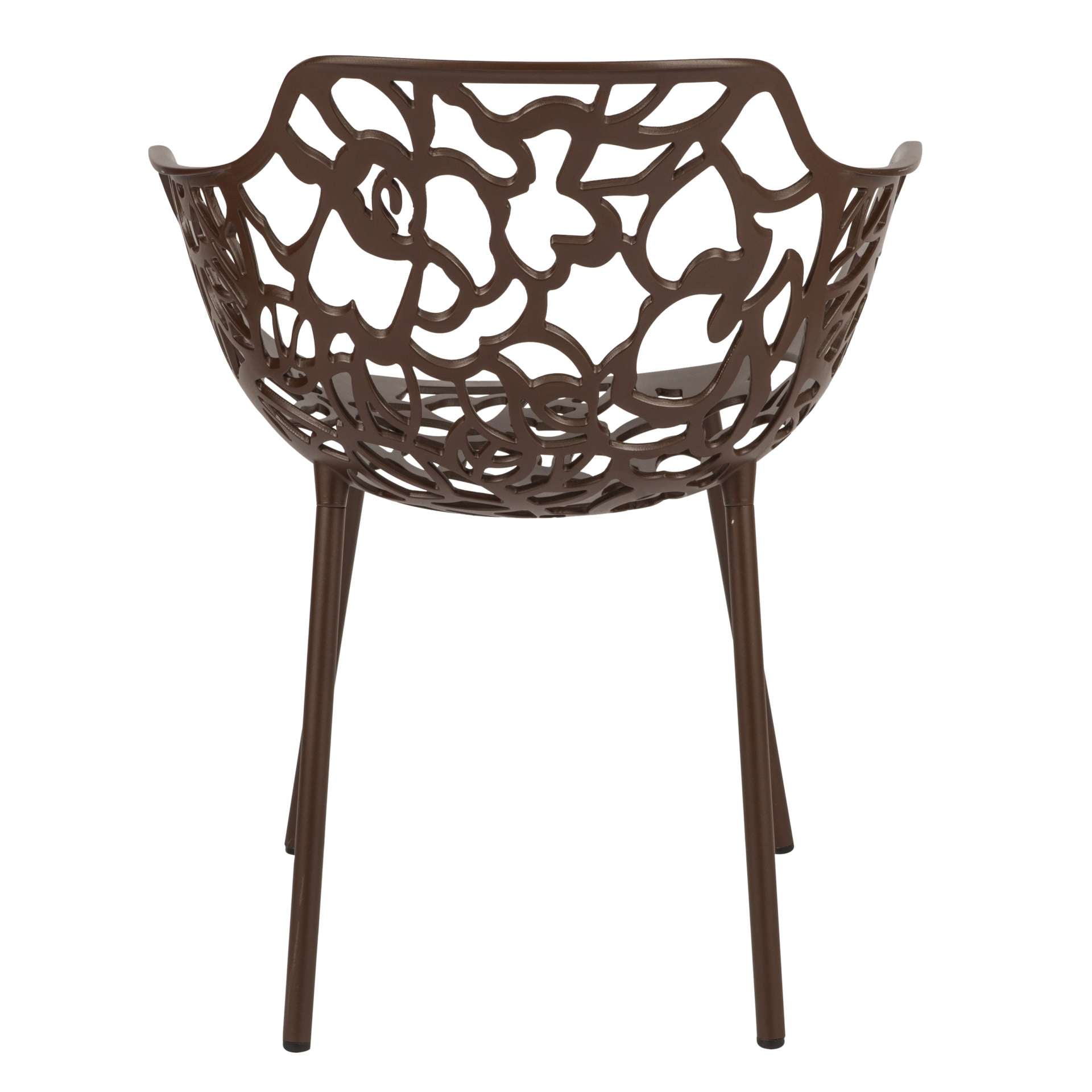 LeisureMod Modern Devon Aluminum Armchair | Outdoor Chairs | Modishstore