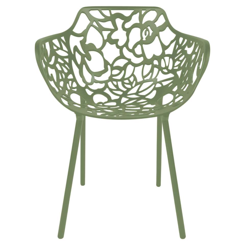LeisureMod Modern Devon Aluminum Armchair, Set of 2 | Outdoor Chairs | Modishstore - 16