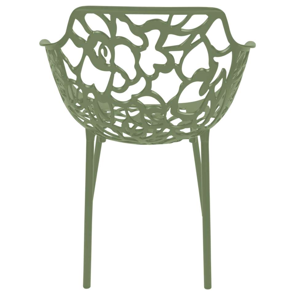 LeisureMod Modern Devon Aluminum Armchair, Set of 2 | Outdoor Chairs | Modishstore - 14