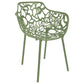 LeisureMod Modern Devon Aluminum Armchair | Outdoor Chairs | Modishstore - 14