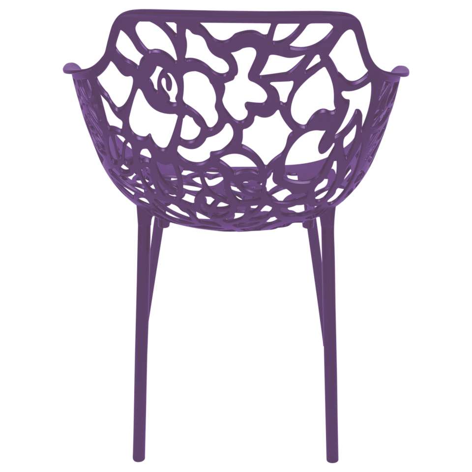 LeisureMod Modern Devon Aluminum Armchair, Set of 2 | Outdoor Chairs | Modishstore - 32