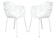 LeisureMod Modern Devon Aluminum Armchair, Set of 2 | Outdoor Chairs | Modishstore - 46