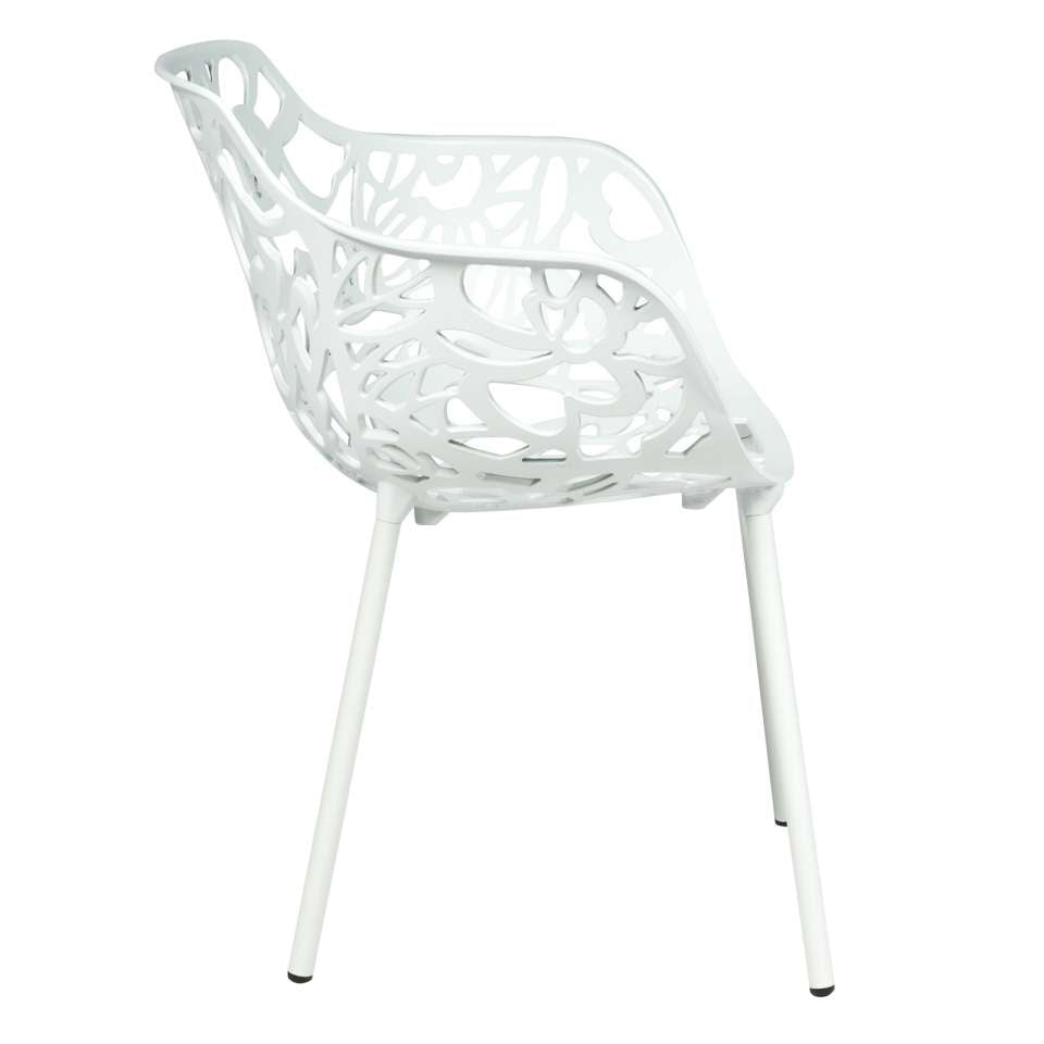 LeisureMod Modern Devon Aluminum Armchair | Outdoor Chairs | Modishstore - 37