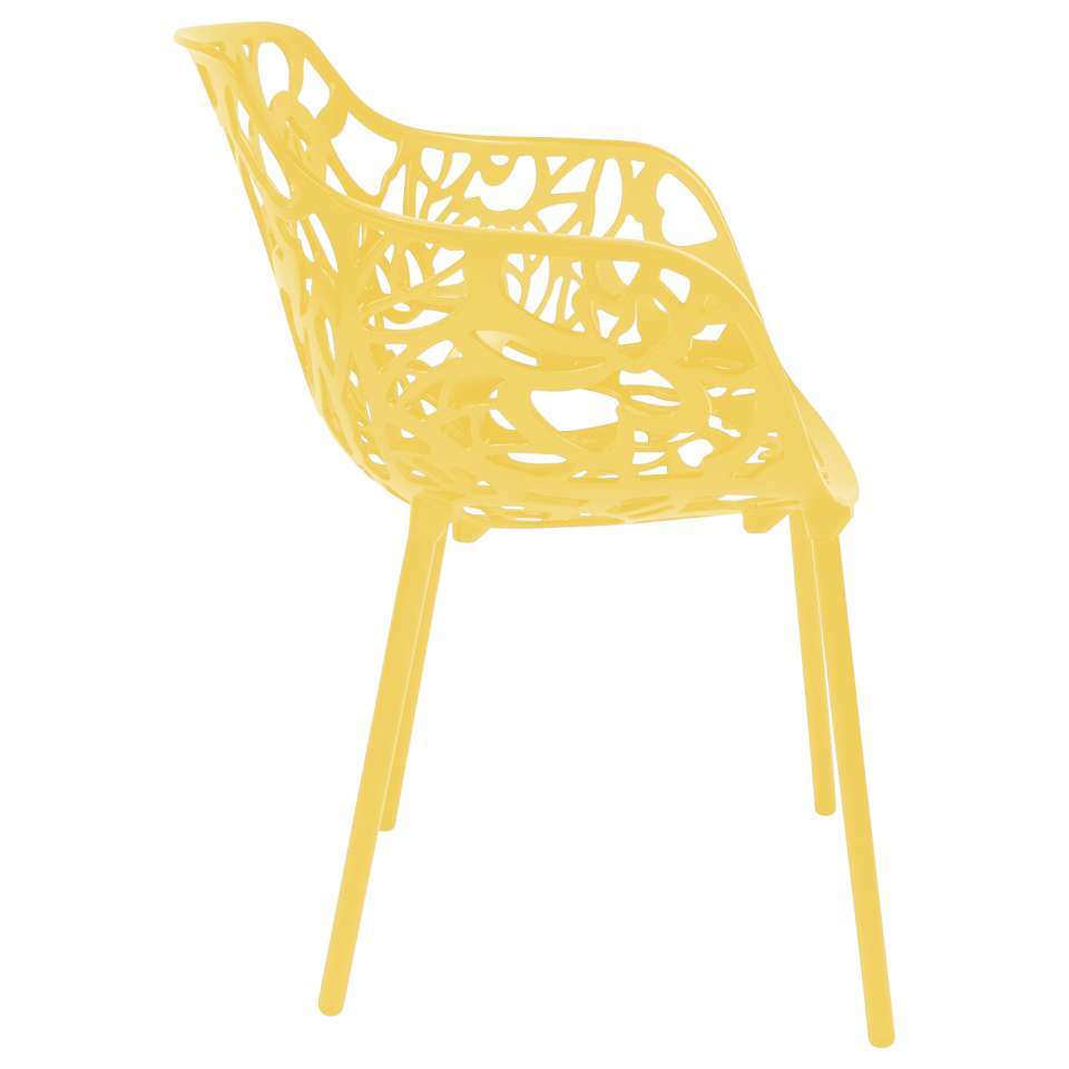 LeisureMod Modern Devon Aluminum Armchair | Outdoor Chairs | Modishstore - 46