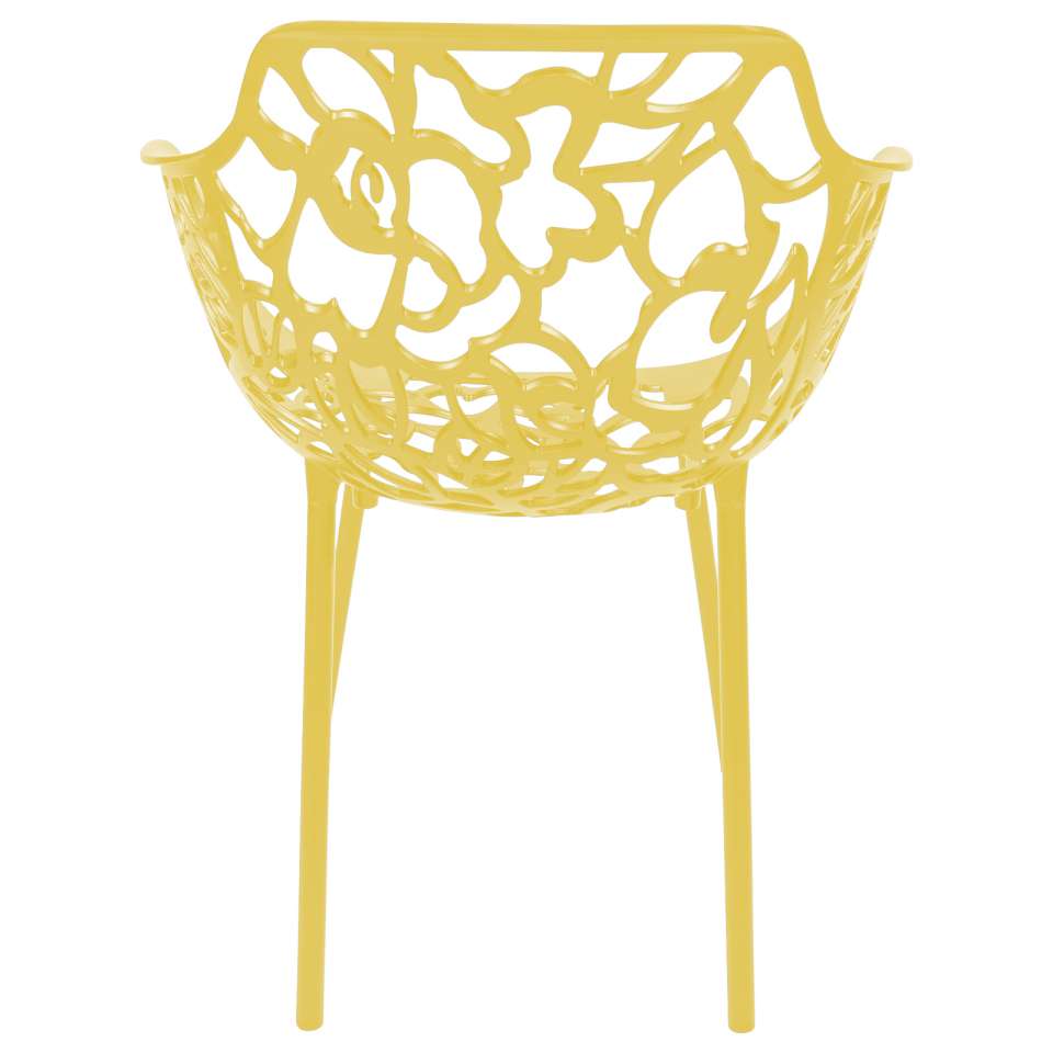 LeisureMod Modern Devon Aluminum Armchair | Outdoor Chairs | Modishstore - 45