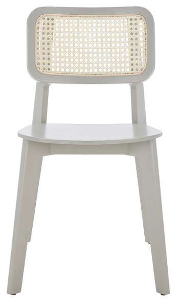 Safavieh Luz Cane Dining Chair Set Of 2 - Gray | Dining Chairs | Modishstore - 2