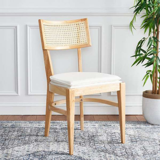 Safavieh Galway Cane Dining Chair - Natural | Dining Chairs | Modishstore
