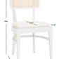 Safavieh Galway Cane Dining Chair - White | Dining Chairs | Modishstore - 4