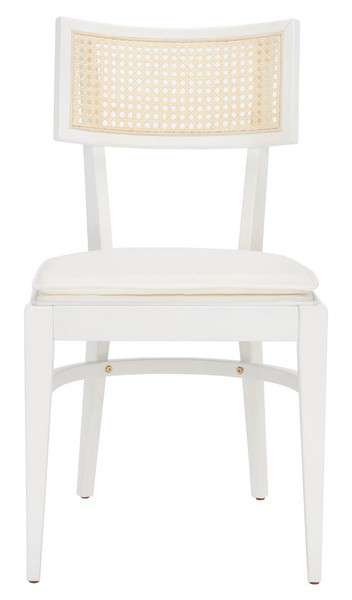 Safavieh Galway Cane Dining Chair - White | Dining Chairs | Modishstore - 2
