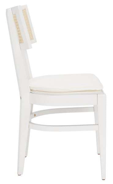 Safavieh Galway Cane Dining Chair - White | Dining Chairs | Modishstore - 3