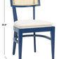 Safavieh Galway Cane Dining Chair - Navy | Dining Chairs | Modishstore - 4