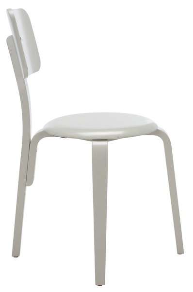 Safavieh Luella Stackable Dining Chair Set Of 2 - Gray | Dining Chairs | Modishstore - 3