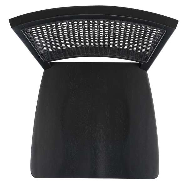 Safavieh Margo Dining Chair Set Of 2 - Black | Dining Chairs | Modishstore - 3