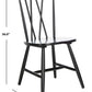 Safavieh Friar Dining Chair Set Of 2 - Black | Dining Chairs | Modishstore - 4