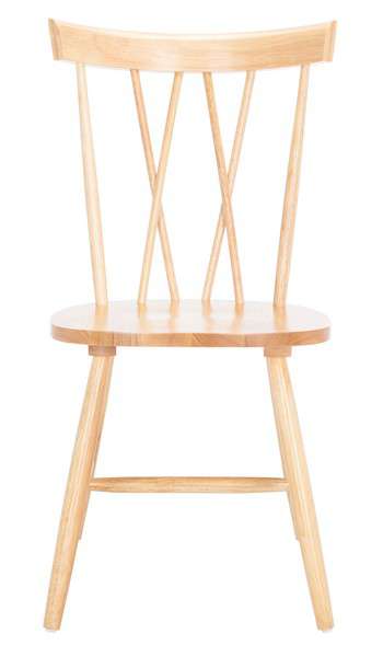 Safavieh Friar Dining Chair Set Of 2 - Natural | Dining Chairs | Modishstore - 2
