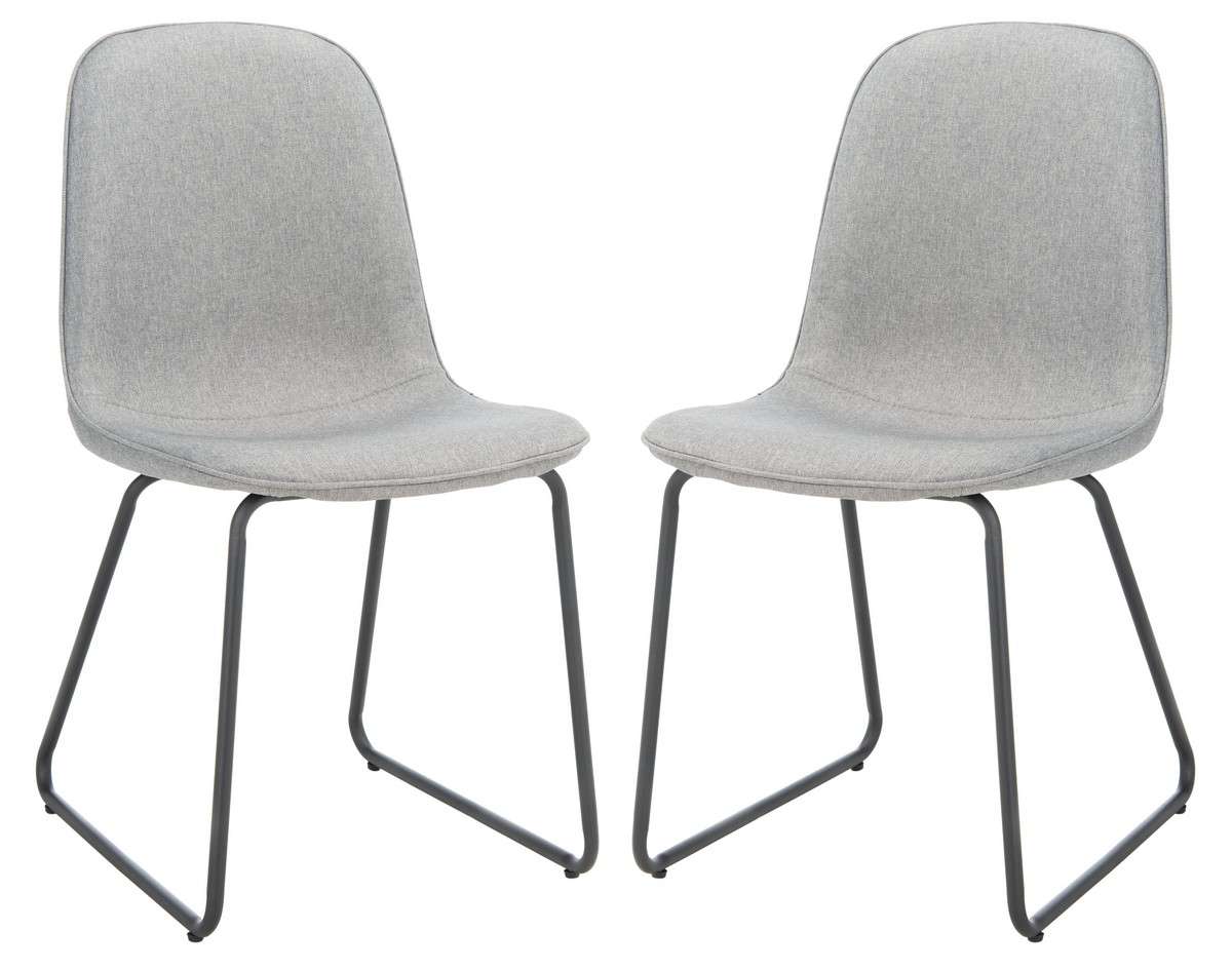 Safavieh Makalu Dining Chair Set Of 2 - Gray | Dining Chairs | Modishstore - 2