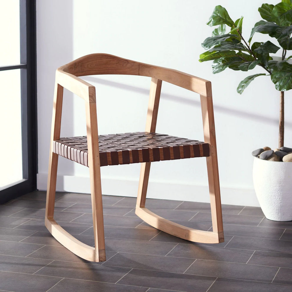 Safavieh Willa Rocking Dining Chair | Rocking Chairs | Modishstore - 16