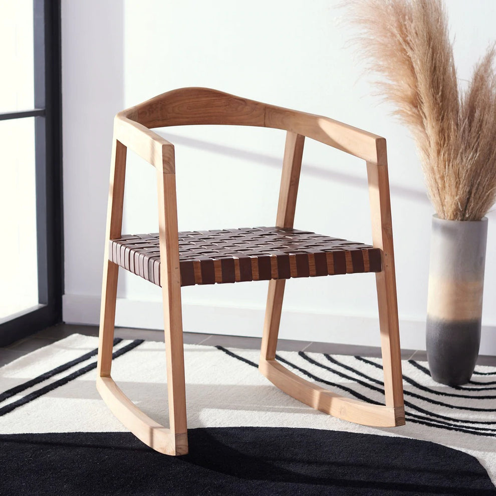 Safavieh Willa Rocking Dining Chair | Rocking Chairs | Modishstore - 10