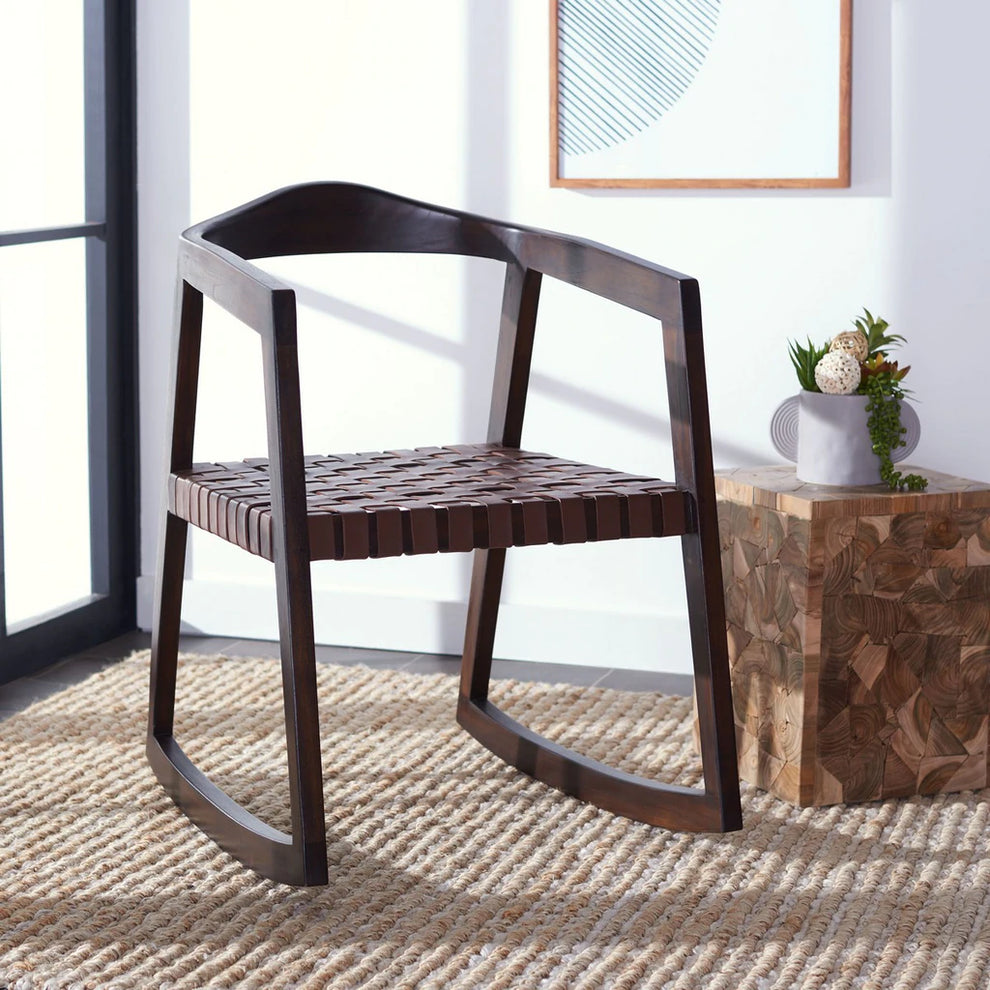 Safavieh Willa Rocking Dining Chair | Rocking Chairs | Modishstore - 30
