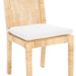 Safavieh Tojo Cane Dining Chair W/ Cushion Set Of 2 - Natural | Dining Chairs | Modishstore - 3