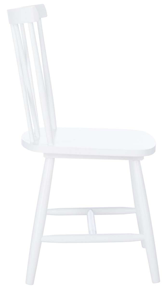 Safavieh Tayten Spindle Back Dining Chair Set Of 2 - White | Dining Chairs | Modishstore - 3