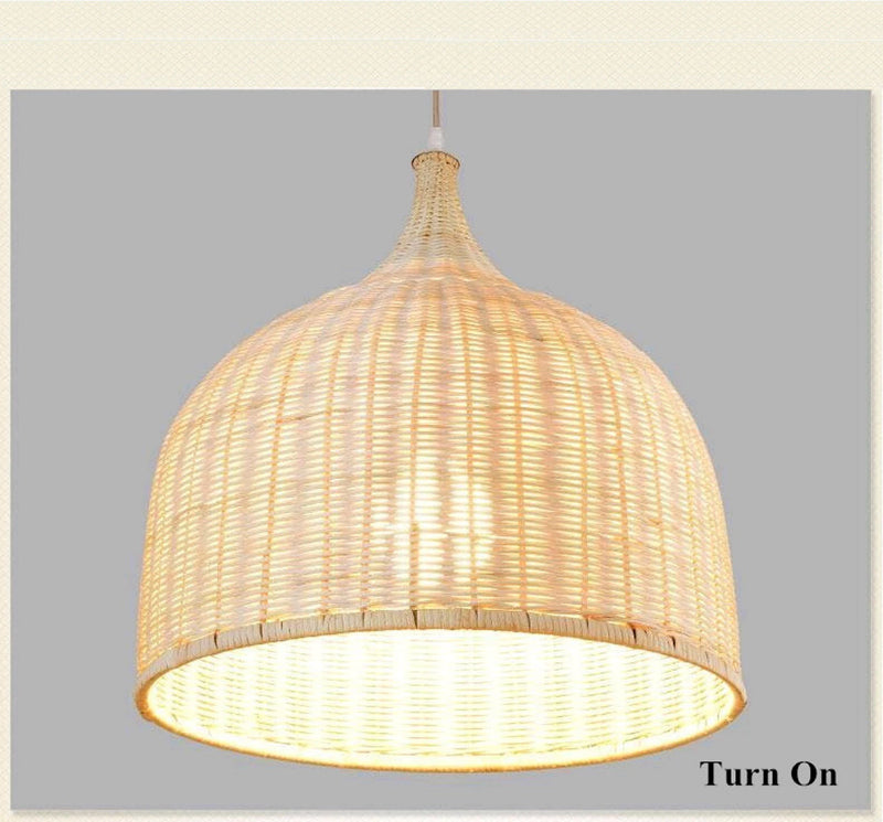 Classical Hand-Made Bamboo Pendant Lamp by Artisan Living Pendant Lamps, Artisan Living, - Modish Store | ModishStore | Pendant Lamps