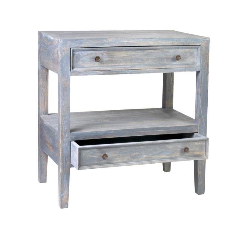 Promenade End Table with 2 drawers by Jeffan | End Tables | Modishstore - 2