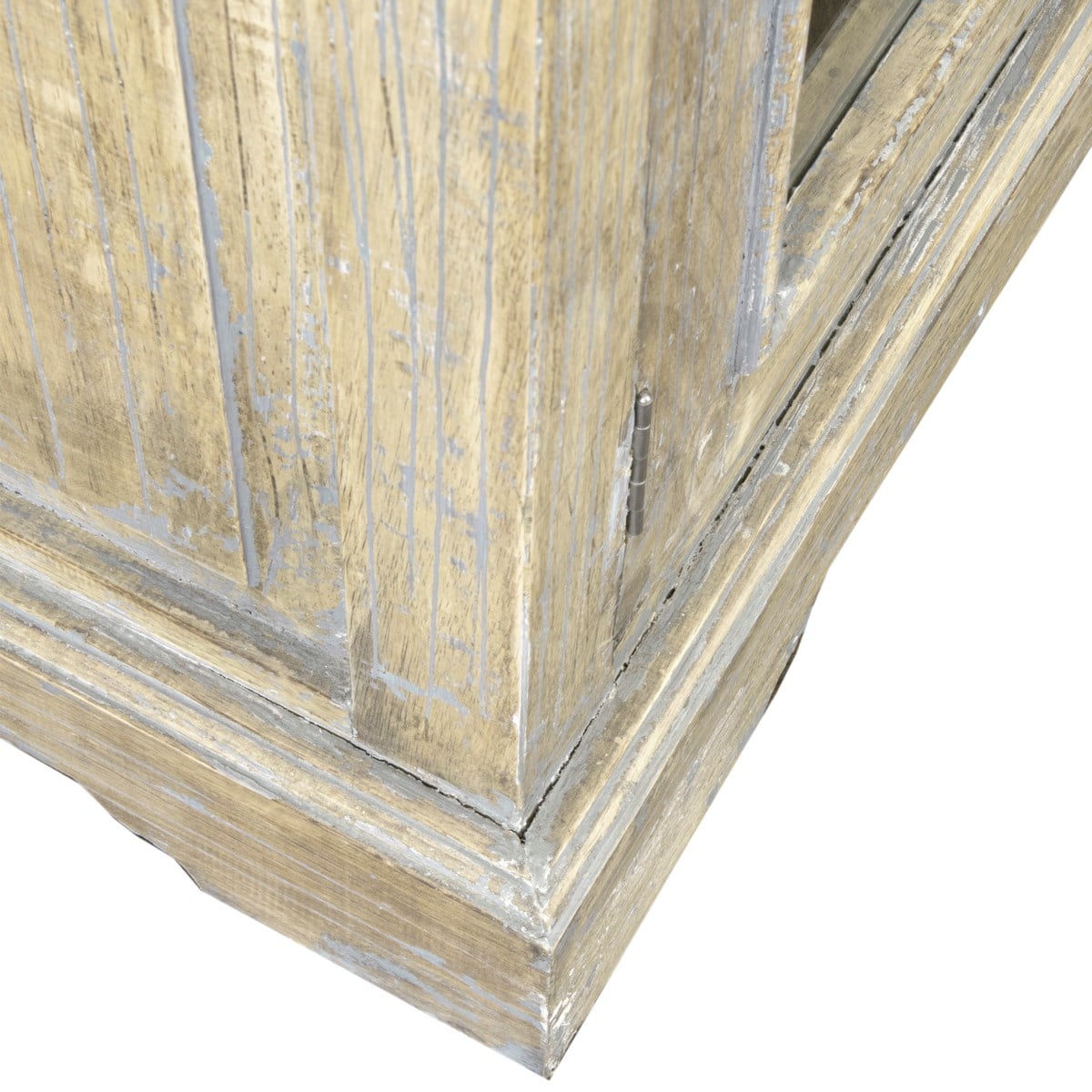 Promenade Mindi Wood Glass Pane 2 Door Cabinets by Jeffan | Cabinets | Modishstore - 6