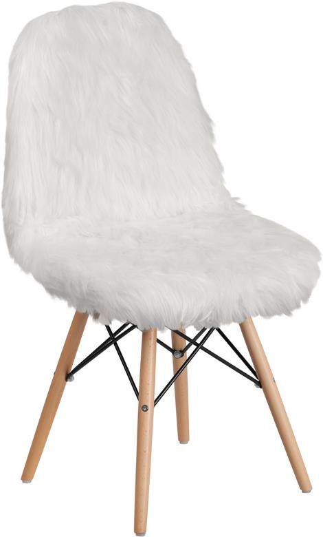 Flash Furniture Shaggy Dog Accent Chair | Accent Chairs | Modishstore - 1