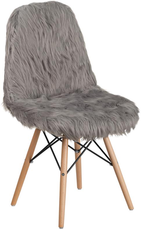 Flash Furniture Shaggy Dog Accent Chair | Accent Chairs | Modishstore - 4