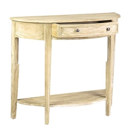 Demilume Mindi Wood Console Table by Jeffan | Console Tables | Modishstore - 2
