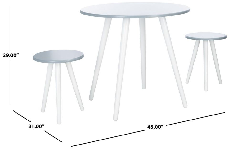 Safavieh Whitman 3 Piece Dining Set | Dining Sets | Modishstore - 3