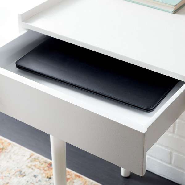 Safavieh Henley 2 Drawer Desk - Antique White | Desks | Modishstore - 3