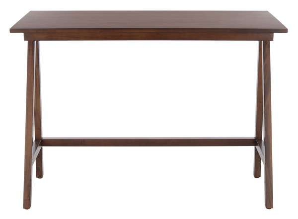 Safavieh Redding Desk - Walnut | Desks | Modishstore - 2