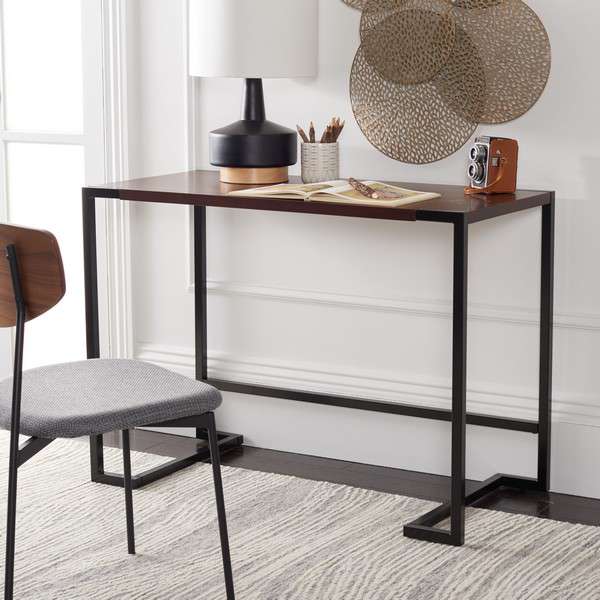 Safavieh Calloway Desk - Walnut | Desks | Modishstore - 4