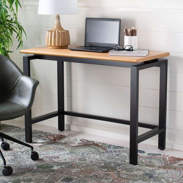 Safavieh Embry Desk - Natural | Desks | Modishstore - 4