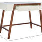 Safavieh Marwood Desk - White | Desks | Modishstore - 3