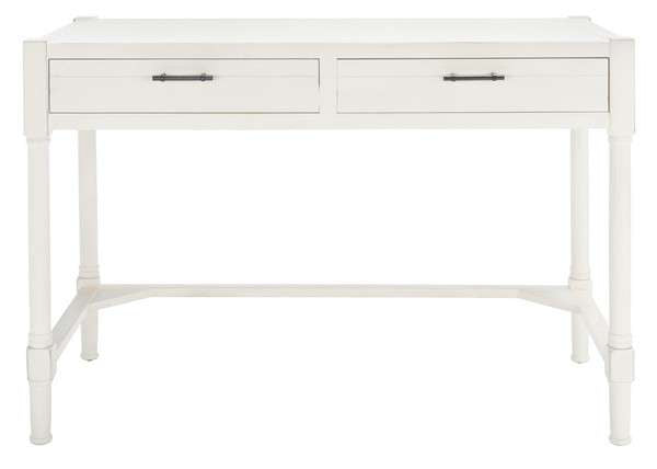 Safavieh Filbert Writing Desk - Distressed White | Desks | Modishstore - 2